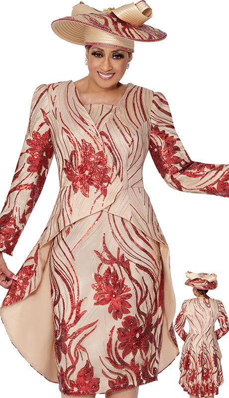 Dorinda Clark Cole 309872-MLT-IH Womens Church Suit