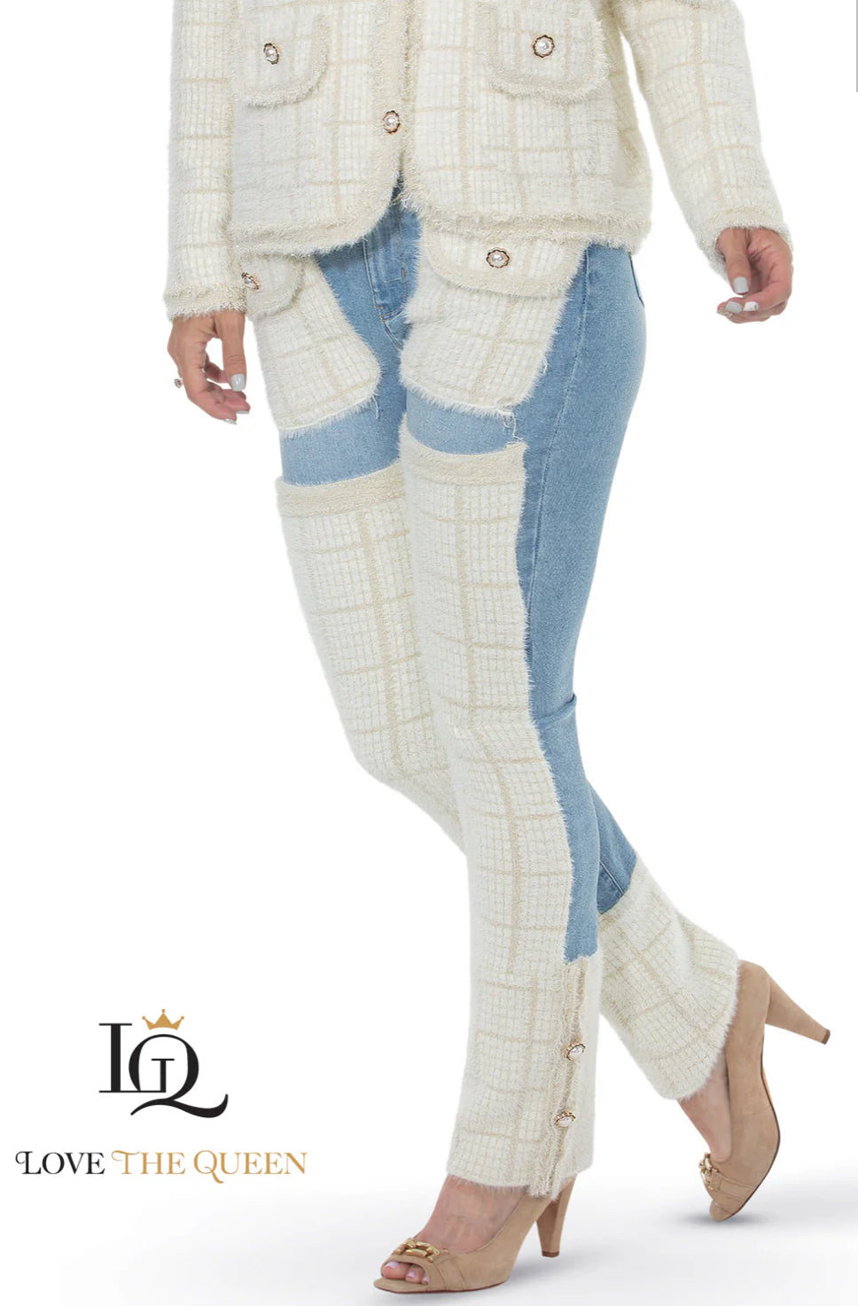 JACKET-LOVE THE QUEEN. STYLE 17630-J
