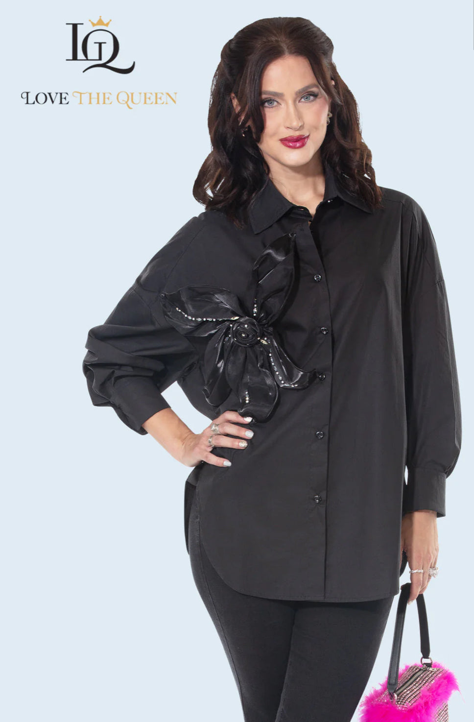 TUNIC - LOVE THE QUEEN. STYLE 17629