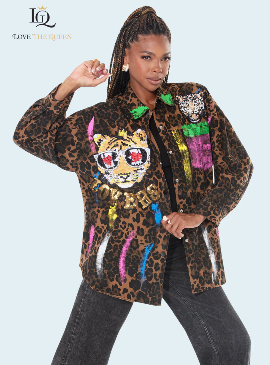 TUNIC LOVE THE QUEEN. STYLE 17628