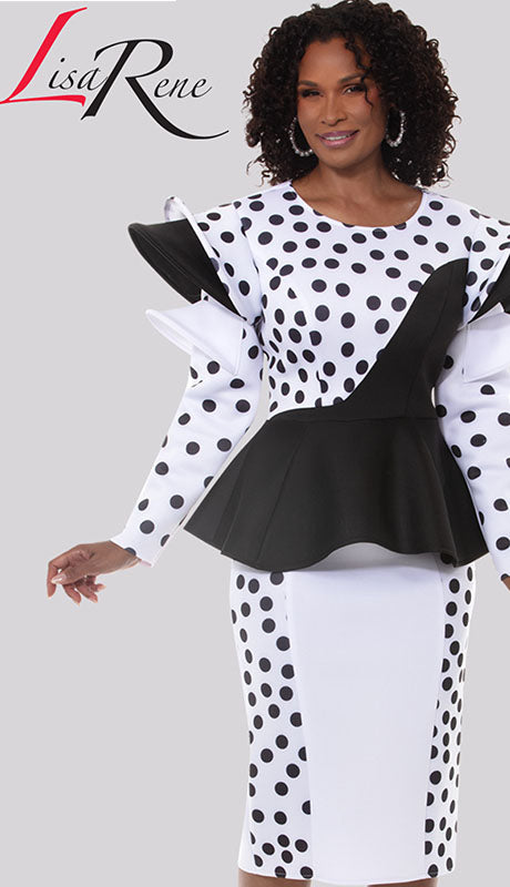Lisa Rene 3376 Ladies Church Suit