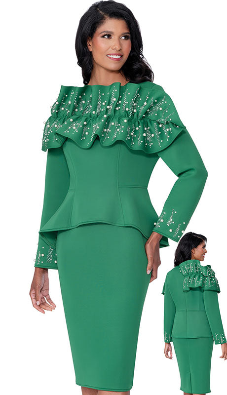 Stellar Looks SL600601- EMR-IH Womens Church Suit