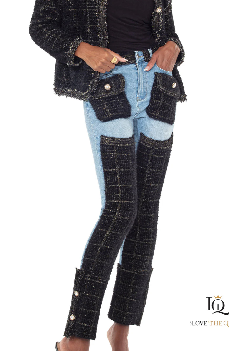 JACKET-LOVE THE QUEEN. STYLE 17630-J