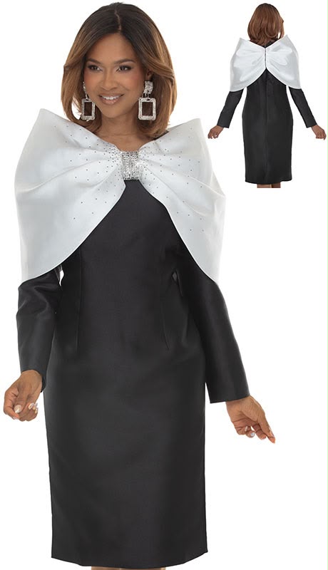 Donna Vinci 12291-BOW Ladies Church Dress
