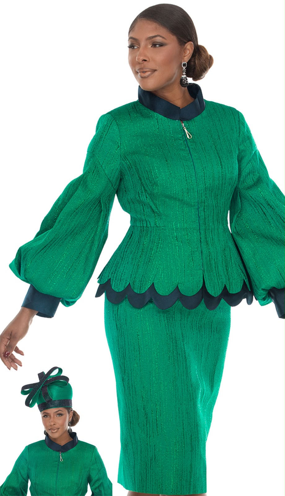 Donna Vinci 12298 Ladies Church Suit