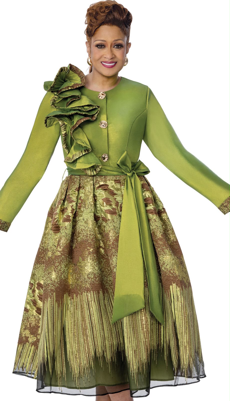 Dorinda Clark Cole 3103810-IH Church Dress