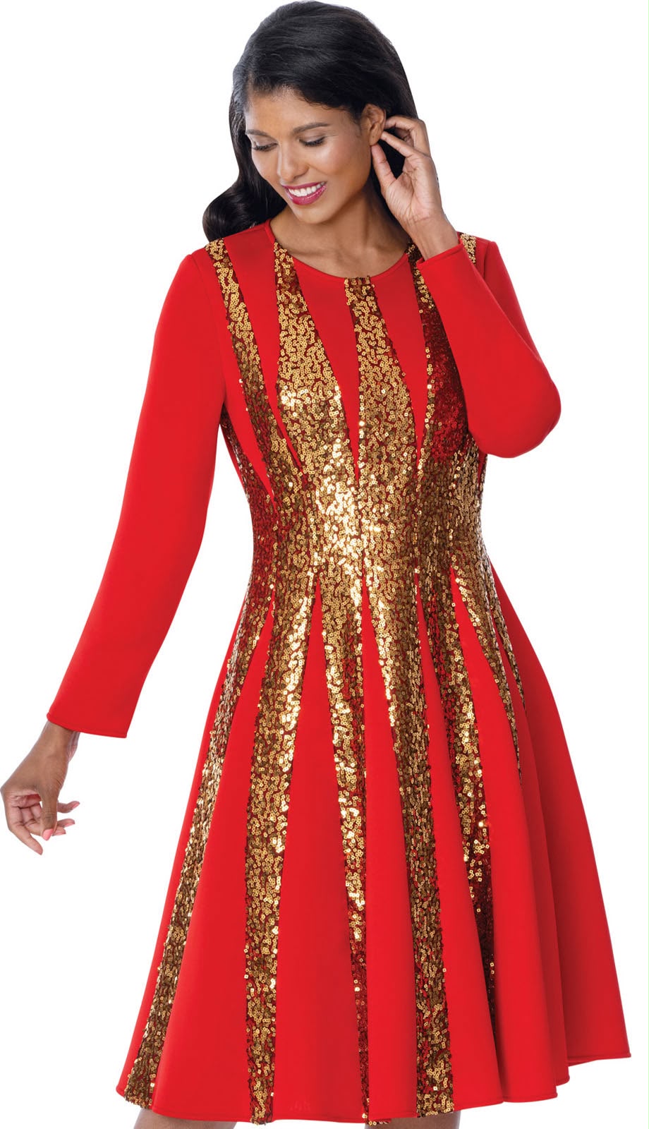Stellar Looks SL601131-IH Womens Church Dress
