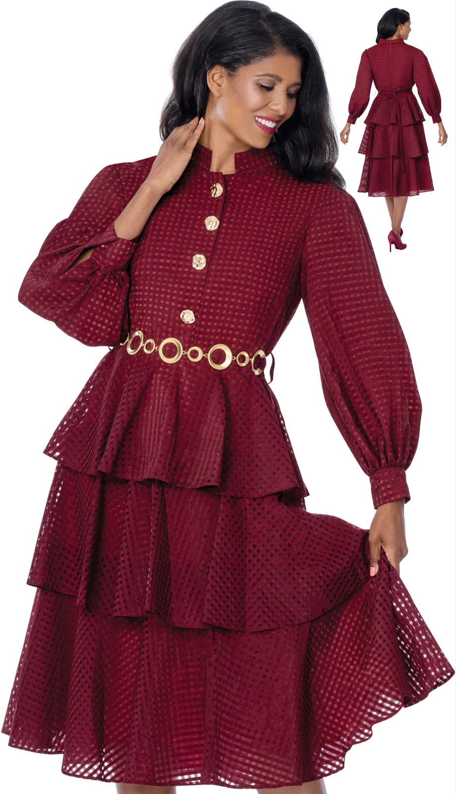Nubiano 101231-QS Church Dress