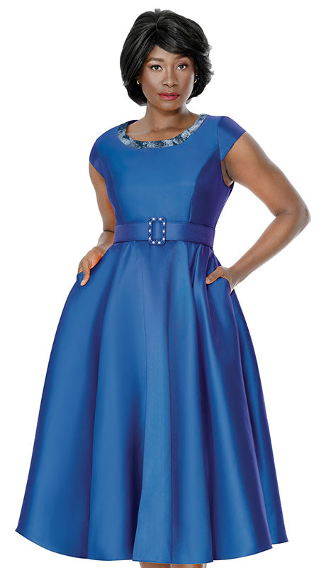 Terramina 7338 - BLU Church Dress