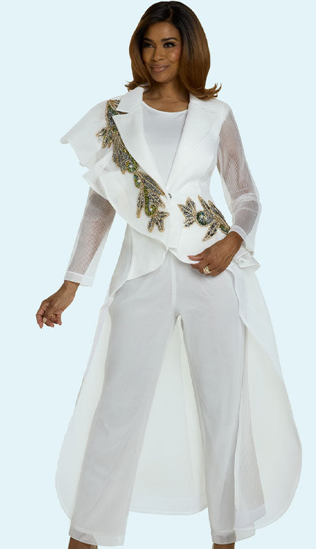Donna Vinci 5869 Woman Church Suit