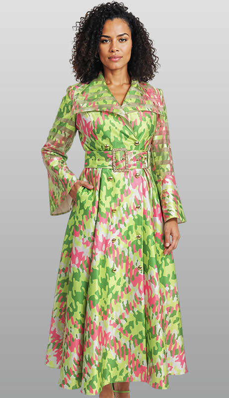 Donna Vinci 12210-LWPIH Ladies Church Dress