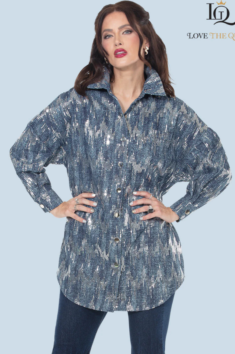 TUNIC LOVE THE QUEEN. - STYLE 17625
