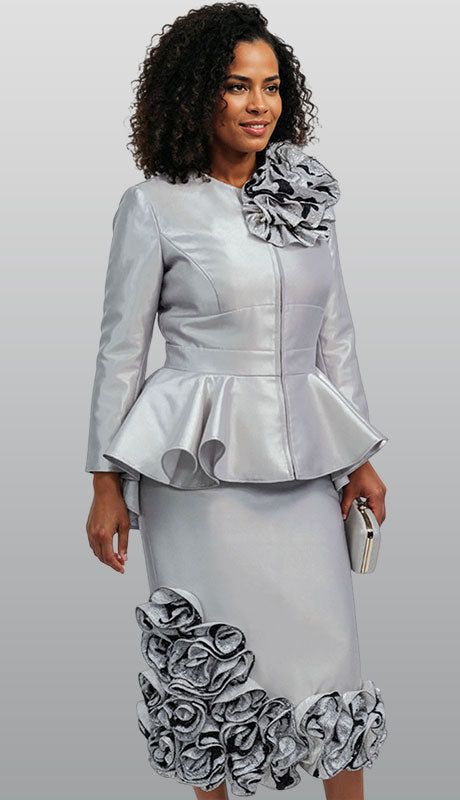 Donna Vinci 12164 - SLV Ladies Church Suit