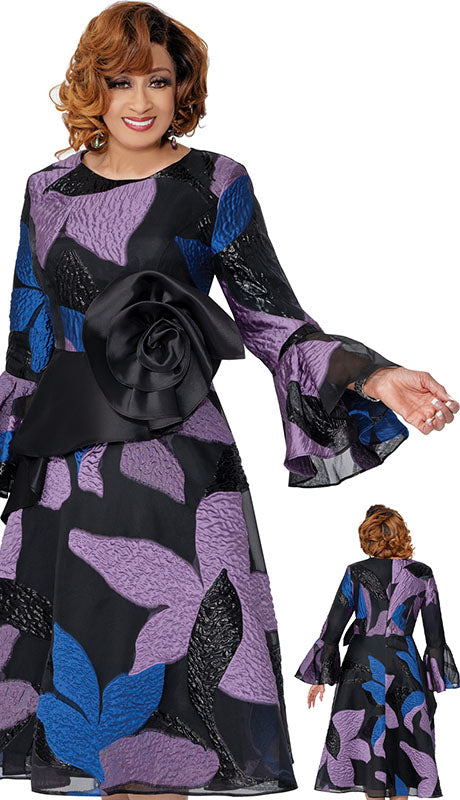 Dorinda Clark Cole 309921-MLT-IH Womens Church Dress