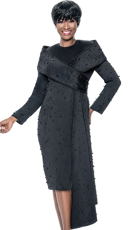 Terramina 7111 -BLK Church Dress