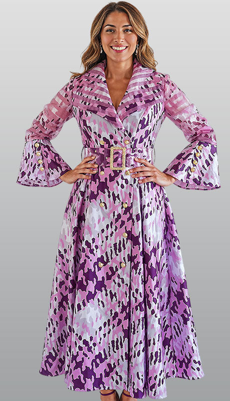 Donna Vinci 12210- RWP- IH Ladies Church Dress