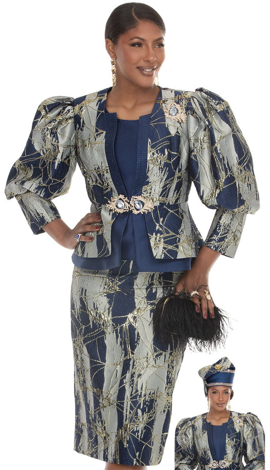 Donna Vinci 12282 Ladies Church Suit