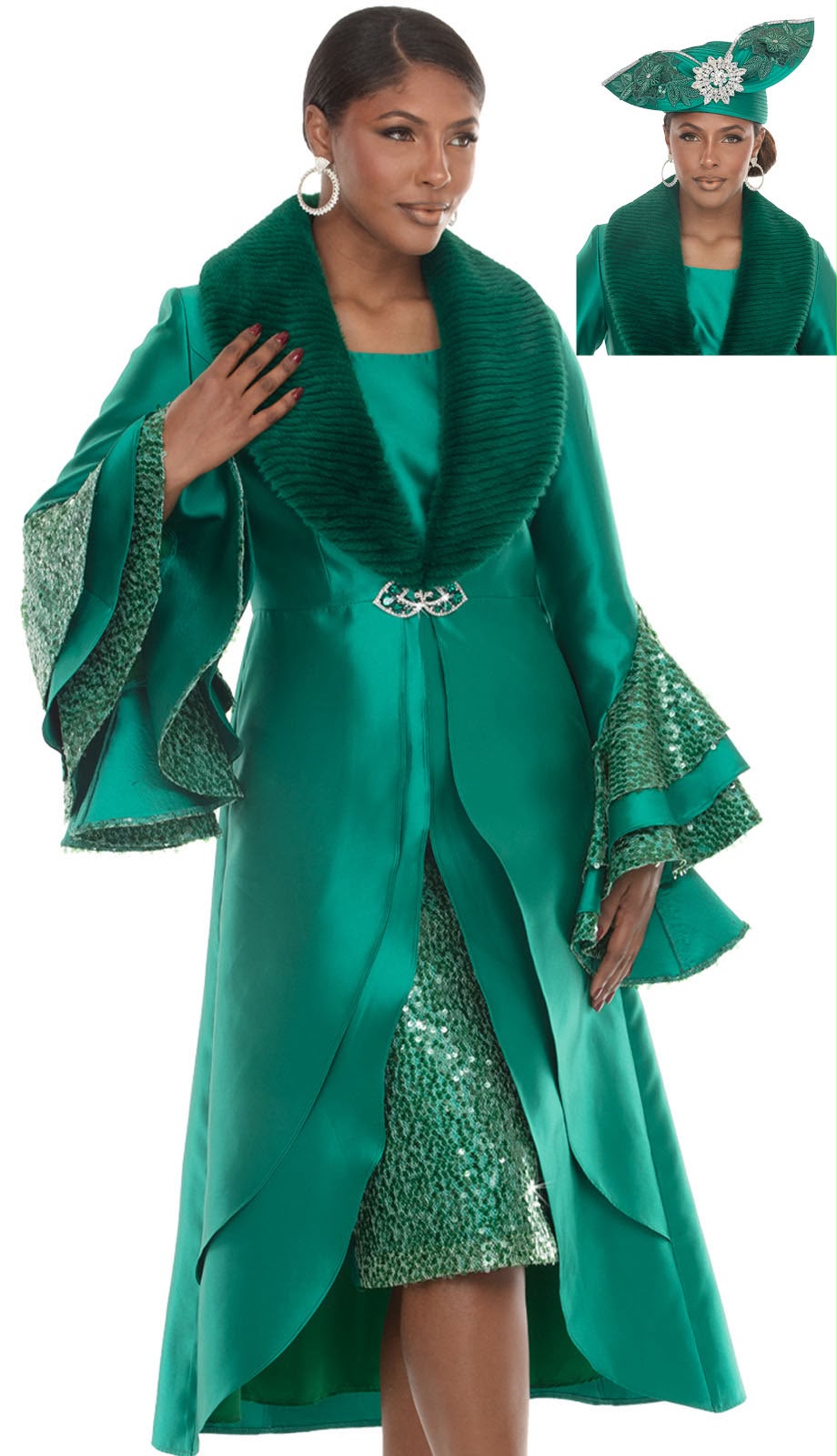 Donna Vinci 12308 Ladies Church Dress