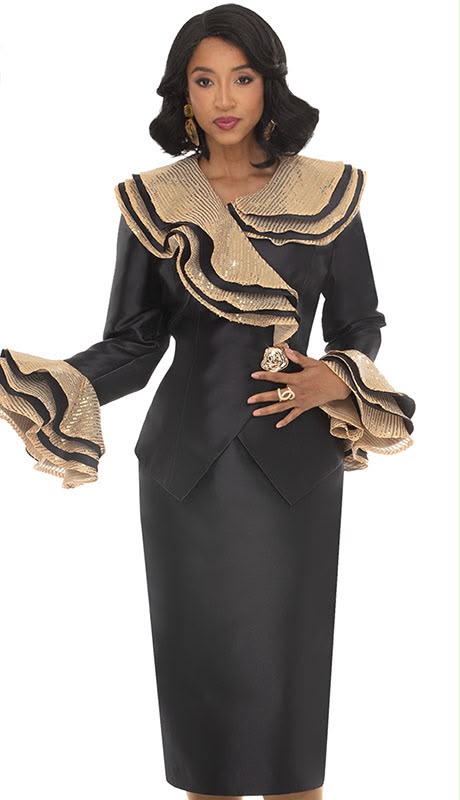 Lisa Rene 3381 -BWG-IH Ladies Church Suit