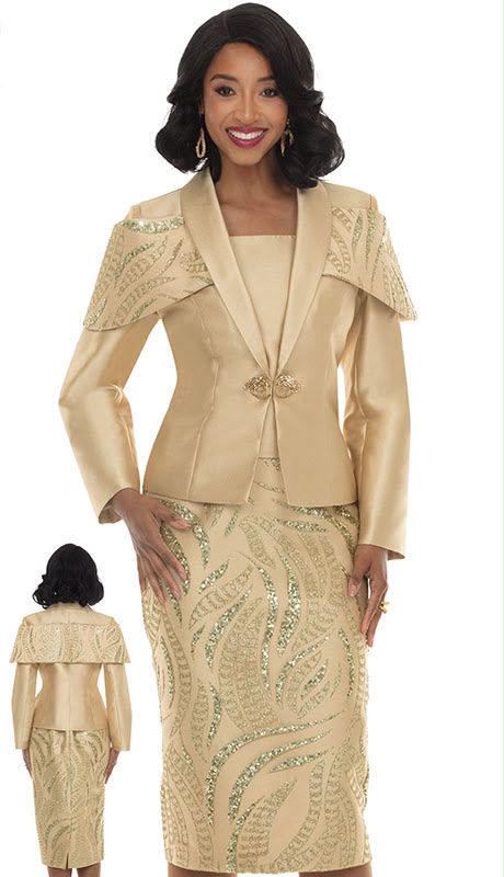 Lisa Rene 3395 Ladies Church Suit