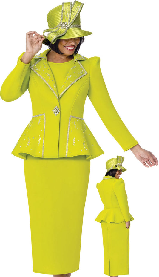 GMI 402003-GRN-IH Ladies Church Suit