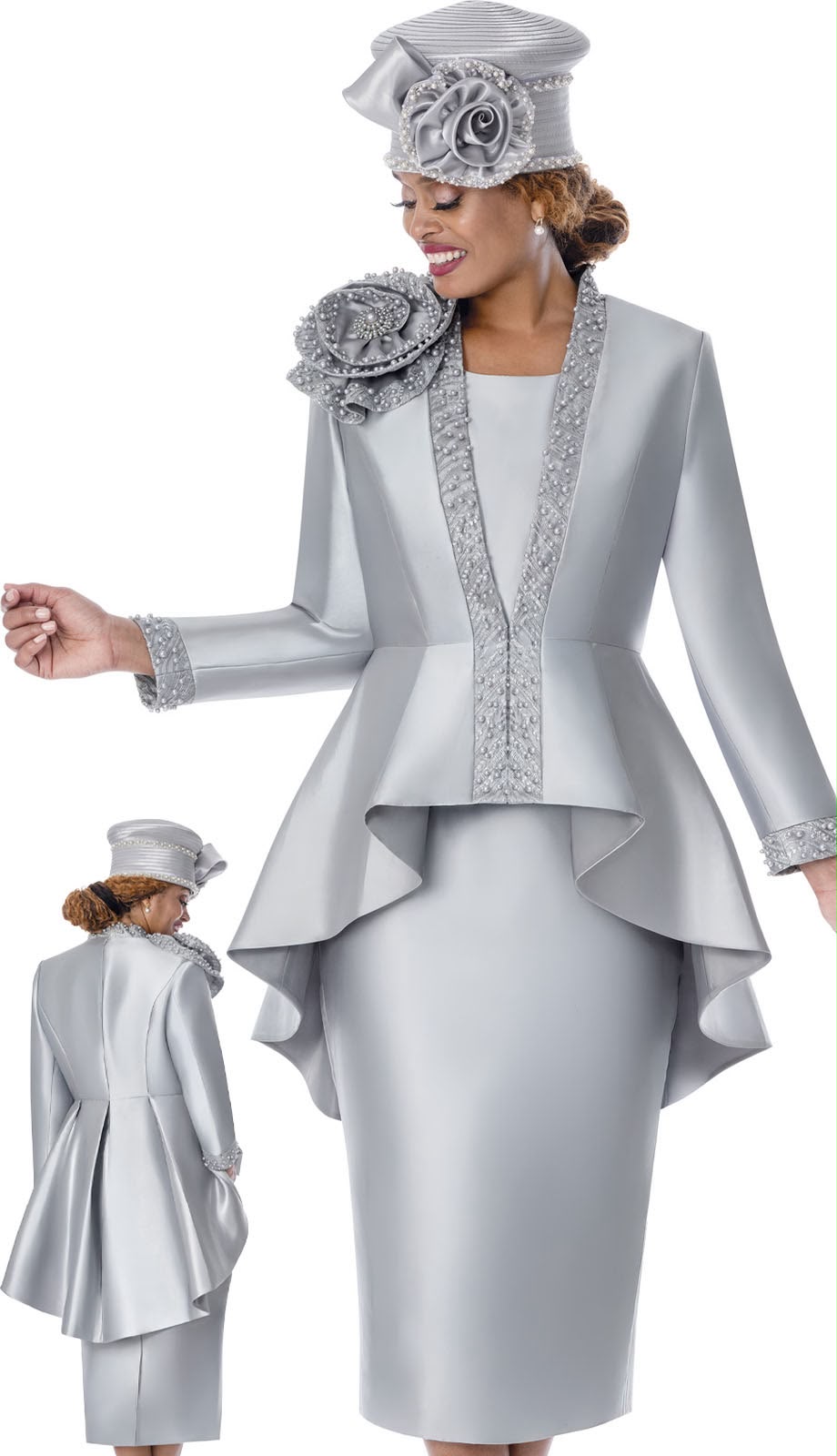 GMI 401993-SLV Ladies Church Suit