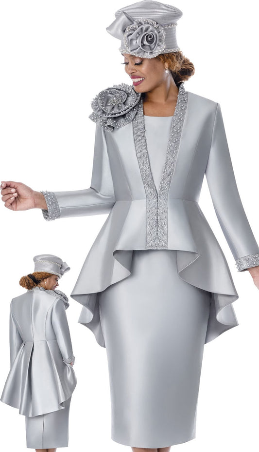GMI 401993-SLV Ladies Church Suit