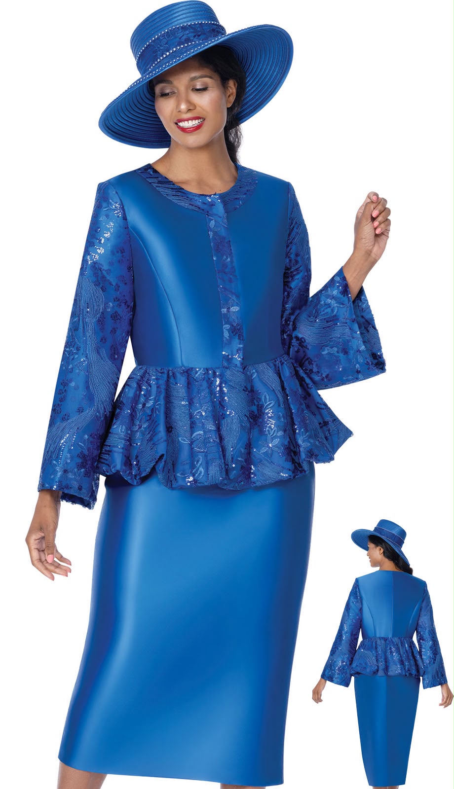 GMI 402062-RYL-IH Ladies Church Suit