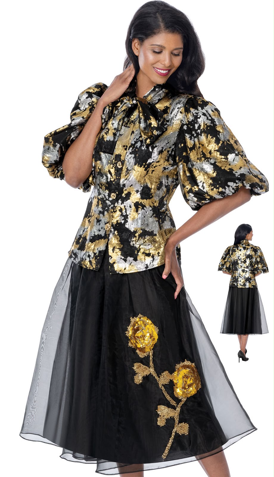 Stellar Looks SL601102-IH Womens Church Suit