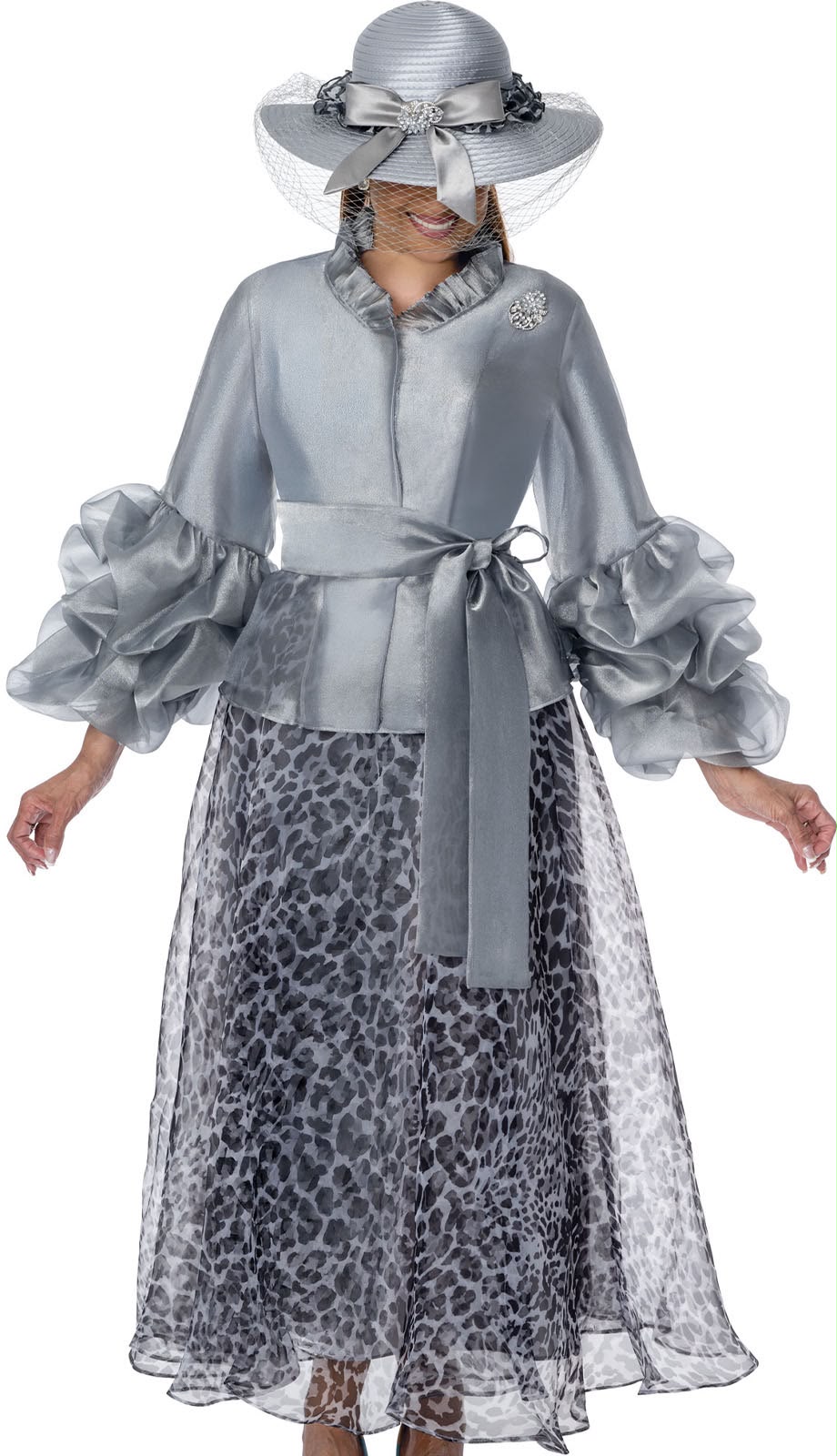 Dorinda Clark Cole 310433-SLV Church Dress