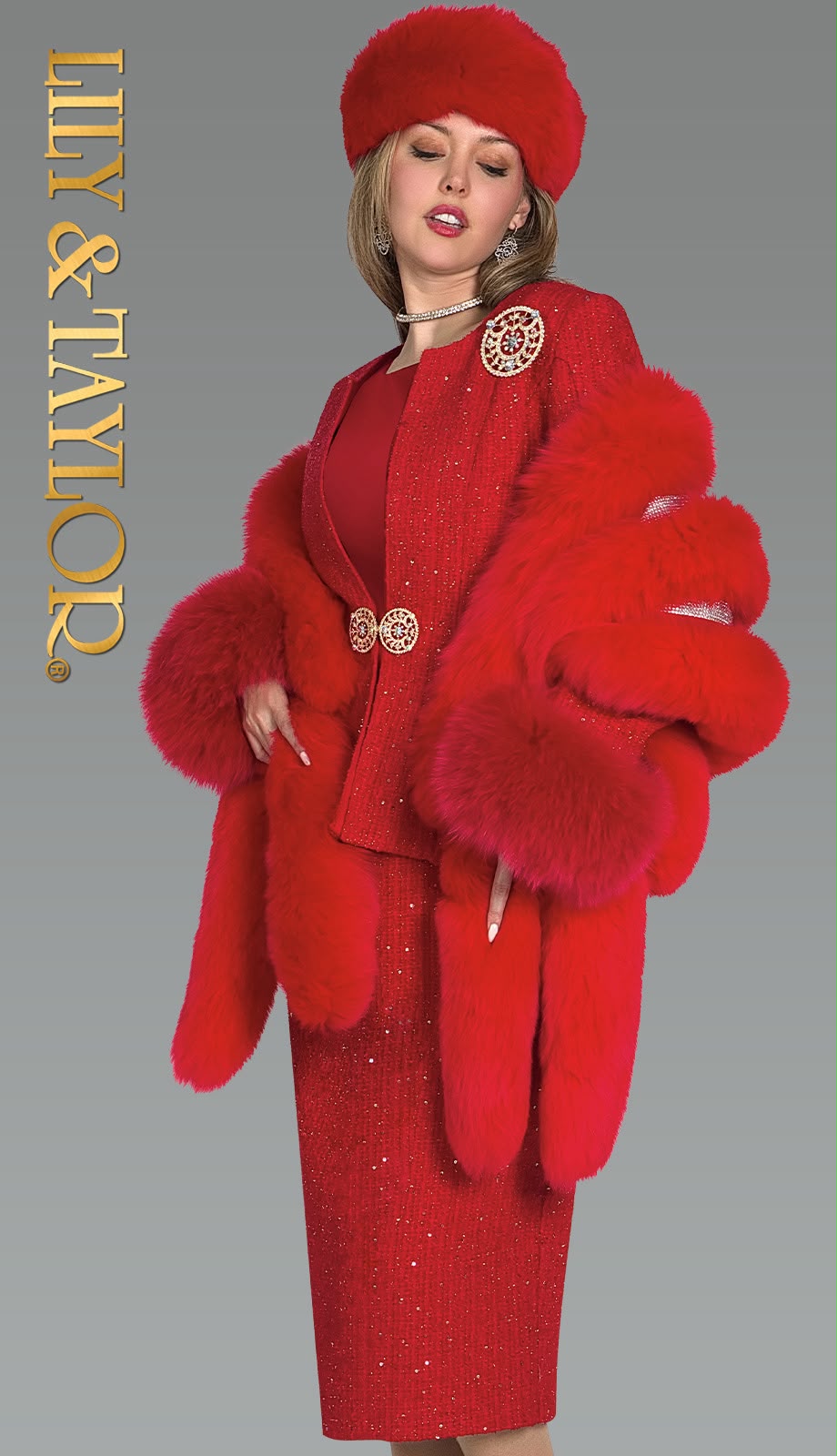 Lily and Taylor 5085 -RED