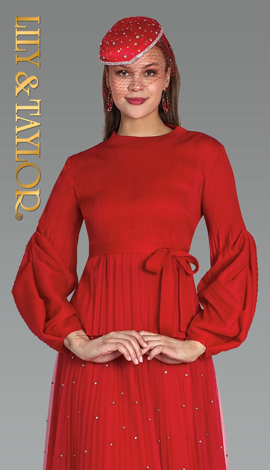 Lily and Taylor 5174-RED