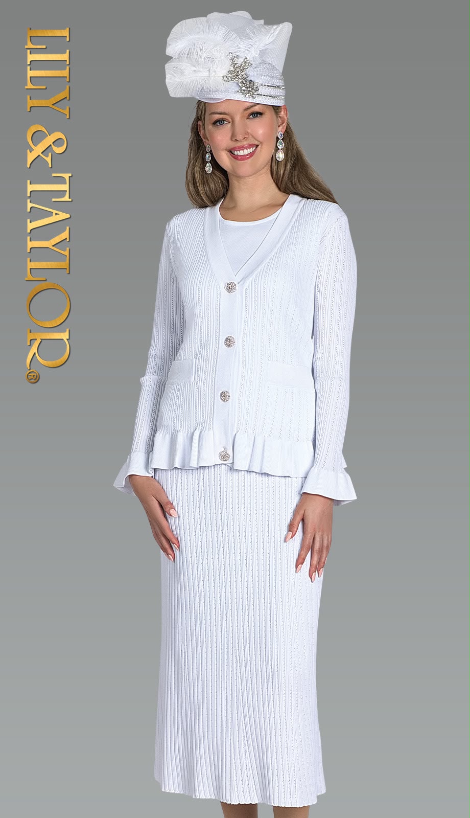 Lily and Taylor 864-WHT